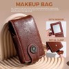 Travel Makeup Brush Set BS-MALL 10 Pcs Professional Bamboo -