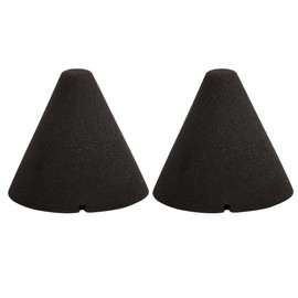 BQLZR Black Foam Piezo Trigger Cone Electronic Drum Replacement 1.38x1.46 Pack of 2