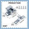 Girihe 8 PCS Cupboard Catch, Roller Catchh with Screw Cupboard