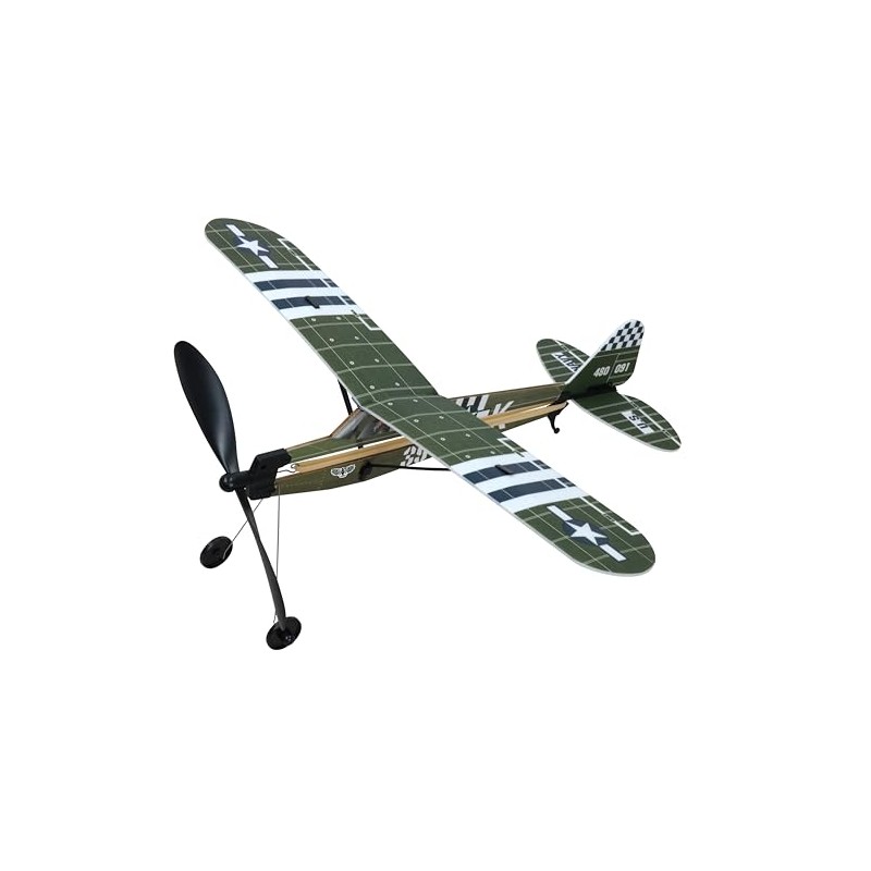Ikeda Kogyosha 000056640 Piper J-3 Cub Model Airplane Aviator Toy