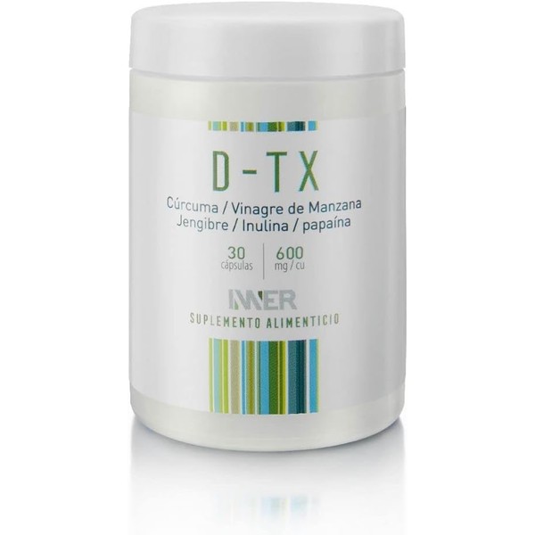 INNER | D-TX | Cúrcuma, Vinagre de Manzana, Jengibre, Inulina,
