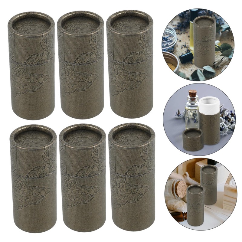 GLEAVI Oil Dispenser Storage Essential Oil Box Cardboard Tube Packaging