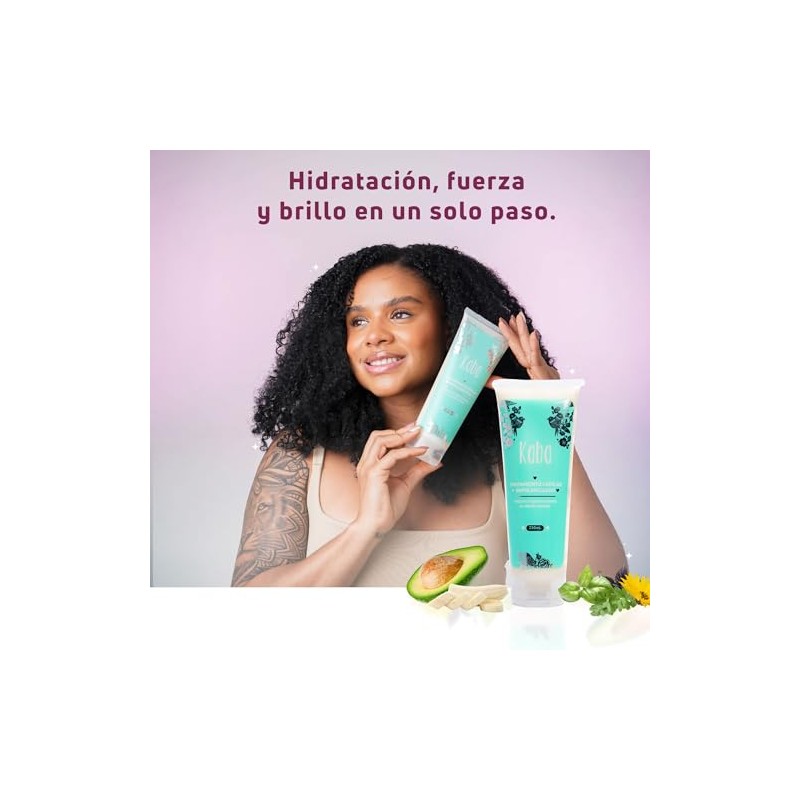 Kaba Mascarilla para el Cabello - Tratamiento para Cabello Maltratado
