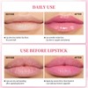 2Pcs Pink Lip Serum Plumper,Pink Lip Serum Booster,Pink Lip Serum
