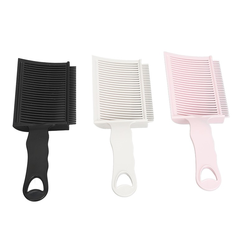 3pcs Fade Comb Professional Salon Barber Hair Cutting Clipper Comb