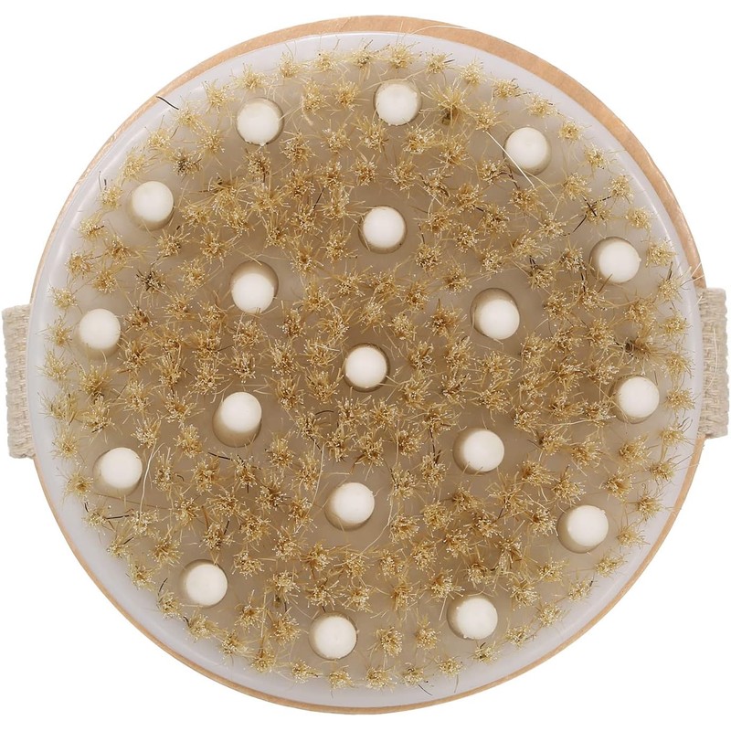 Cepillo corporal de cerdas naturales Yinhing Yinhinghx0m3gwyvl para cepillado en