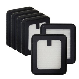 PUREBURG Replacement HEPA Filter Compatible with Baby Brezza Baby Bottle Dryer Advanced Bottle Washer (did not fit Bottle Washer Pro), 6-Pack Air Clean