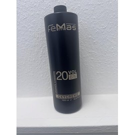 FemMas Oxycreme in 6% 1000 ml I Oxidationsmittel zum Haare f√§rben & T√∂nen I Leichte Anwendung & optimaler Halt I Entwickler f√ºr gleichm√§√üige Ergebnisse in Salon-Qualit√§t I Hair Color Developer