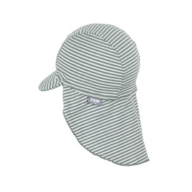Sterntaler Unisex Peaked Cap Neck Shark Bathing Cap, Matt Green, 53