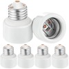 Glooglitter 10 Pack Light Socket Extender Porcelain Light Bulb Extension