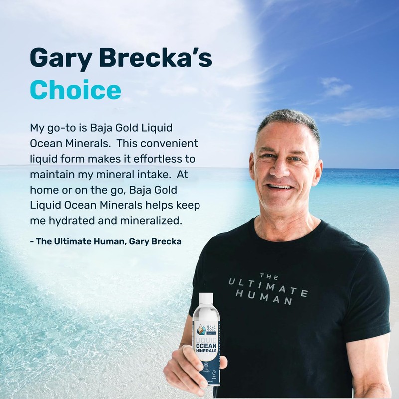 Baja Gold Liquid Trace Mineral Drops – Pure Ocean-Based Minerals