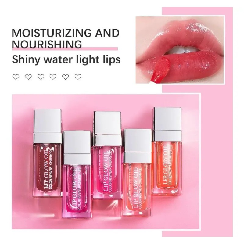 Brillo Labial Hidratante Crystal Jelly, Paquete De 5 I