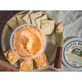 Cheese Bros. | Variety Pack Cheese Spread | Crafted in Wisconsin | 6 PACK | 8 Ounces Each Pack