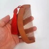 Gita 전통 공예 복숭아나무 빗 Traditional Korean Wooden Comb Made from Paulownia Wood