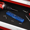 CASOMAN 2PCS 1/4" Hex Bit Organizer with Magnetic Base -