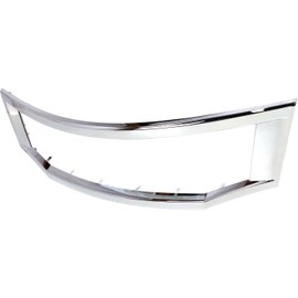 Robautoparts Front Grille Molding 2008-2010 For Honda Accord Sedan Chrome USA/Japan Built HO1202104 71126TA5A00