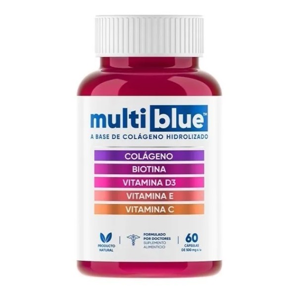 Multiblue Cólageno 60 cápsulas Sin sabor