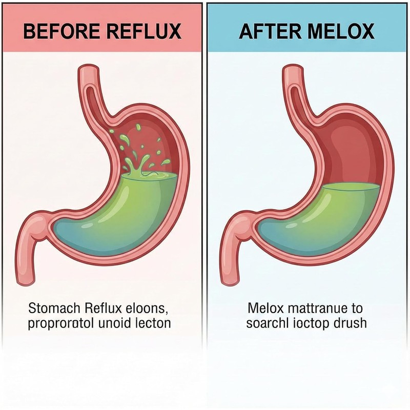 Melox for Heartburn Relief
