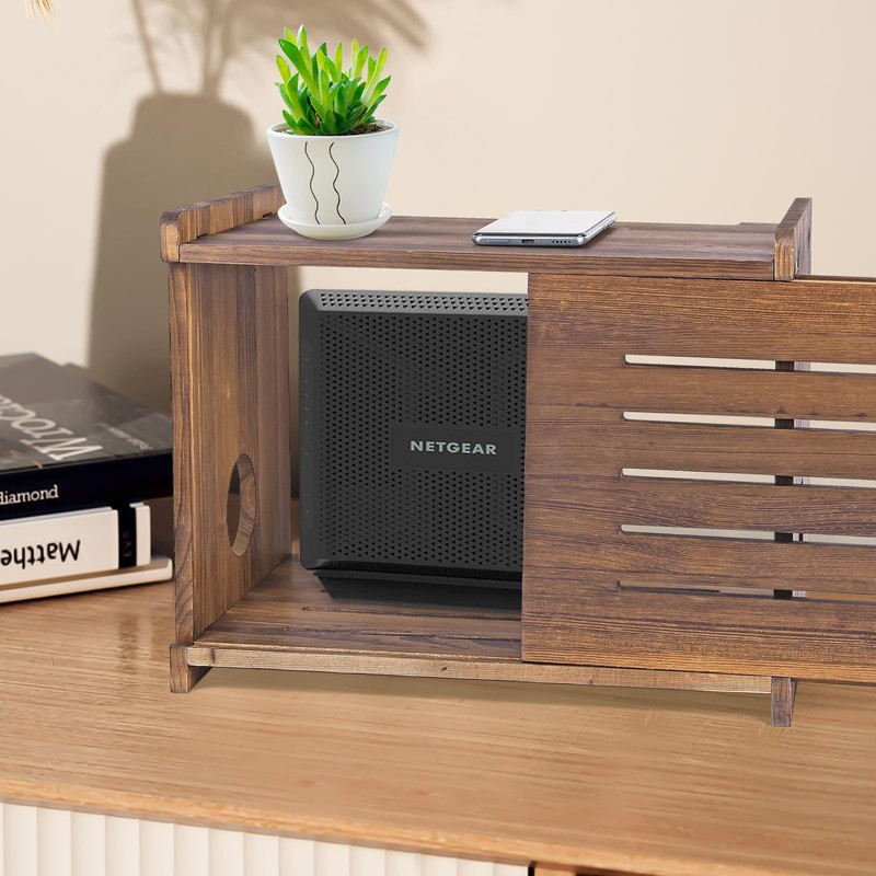 BEARUT Router Shelf Projector Shelf Projector Stand Router Storage Box