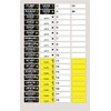 Circuit Breaker Box Label, 0.5x1.5 inch Plugs and Lights Circuit