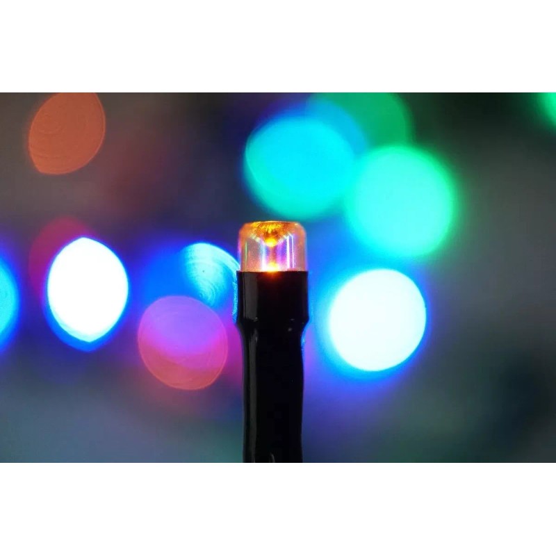 Laro Serie Navideña Navidad Guirnalda 100 Led Luz Focos Luces