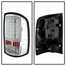 ACANII - For 2007-2013 GMC Sierra 1500 2500 LED Tube Tail Lights Brake Lamps Left+Right 07-13