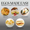 COOK WITH COLOR 350W Electric Double Layer Egg Cooker -
