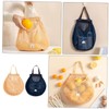 STOBAZA Large Capacity Fruit Vegetable Mesh Bag Snack Organizer for