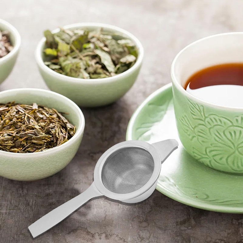 Oiieco Tea Filter, 3 Pcs Stainless Steel Tea Strainer Creative