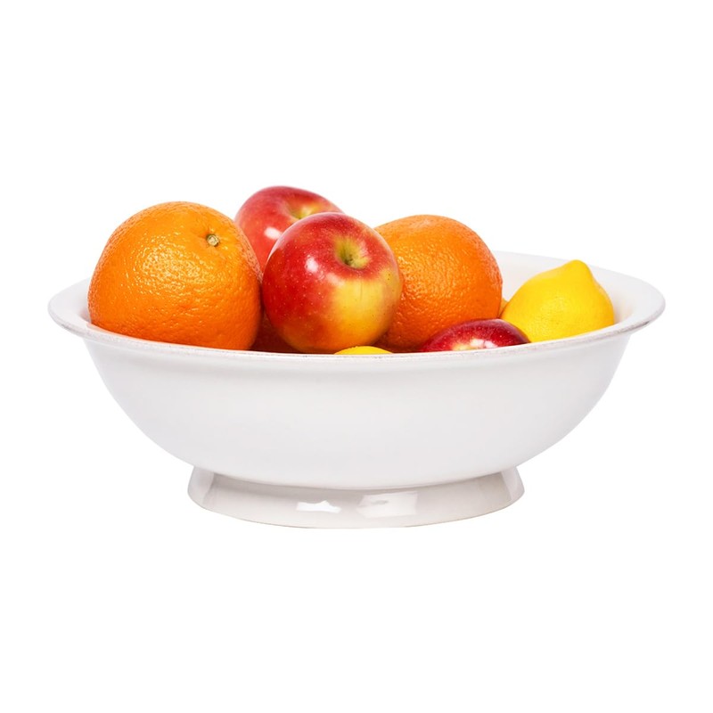 Juliska Puro Footed Fruit Bowl - Whitewash
