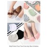 SATINIOR 8 Pairs Toe Topper Socks for Women, Mule Toe