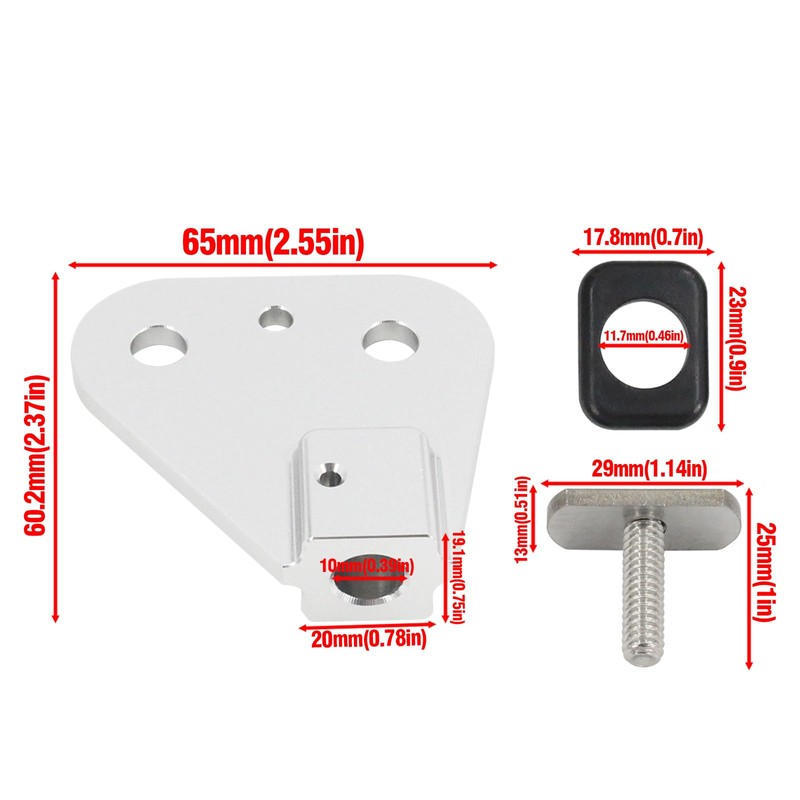 WnSEu Seat Track Repair Kit Fit for 1997-2004 Chevy Corvette