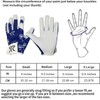 D.C.T Real Leather Goat Skin working gloves (X-Large, Blue)