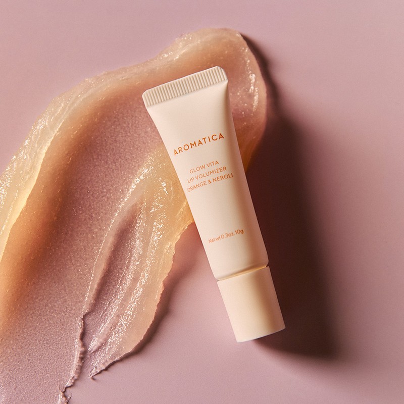 Aromatica Glow Vita Lip Volumizer Orange & Neroli 10G Vitamin