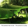 Tent Tarp 9.8FT x 9.8FT Portable Lightweight Camping Tent Mat