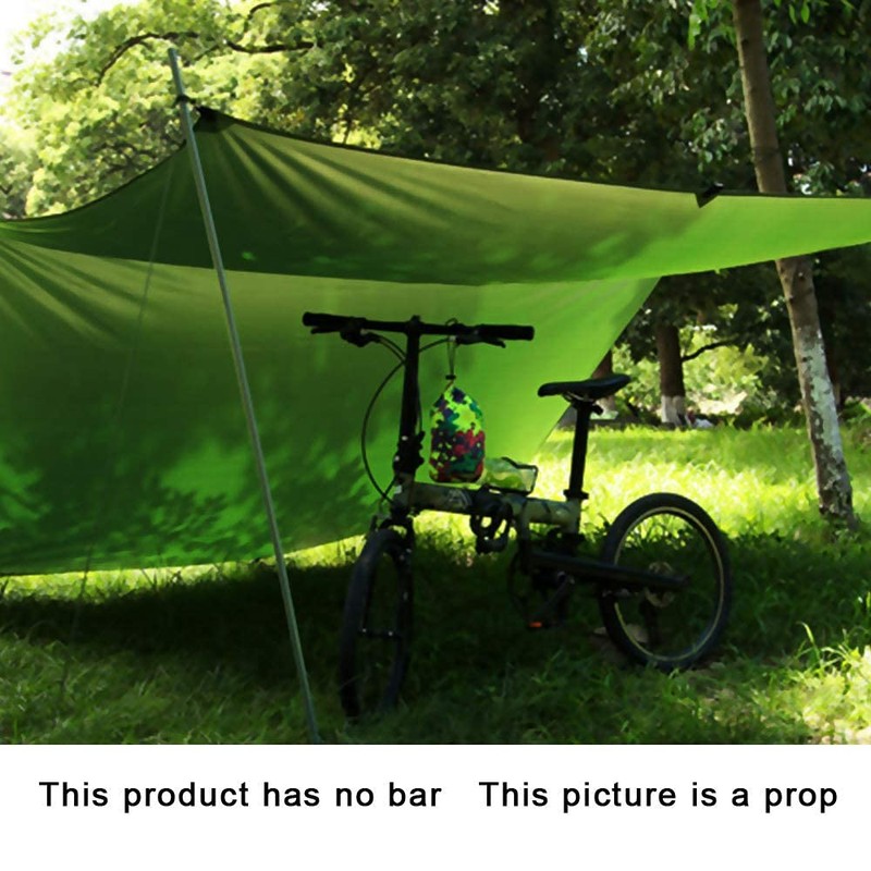 Tent Tarp 9.8FT x 9.8FT Portable Lightweight Camping Tent Mat