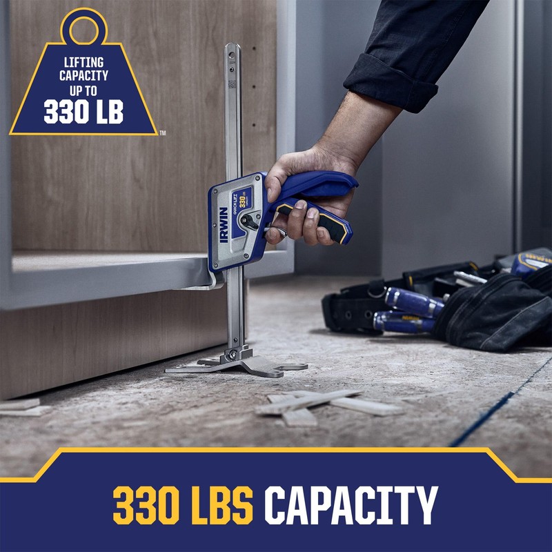 IRWIN Quick-Lift Construction Jack, Hand Lifting Jack Tool, Multifunctional, Lift