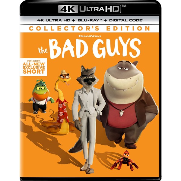 The Bad Guys - Collector's Edition 4K Ultra HD + Blu-ray + Digital [4K UHD]