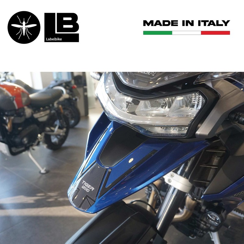 labelbike - 3D Resin Sticker for Front Mudguard Compatible with