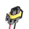 GINTOOYUN H8 H11 Car Light Wire Socket Connector 2 Pieces