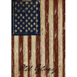 Briarwood Lane Old Glory Patriotic Primitive House Flag