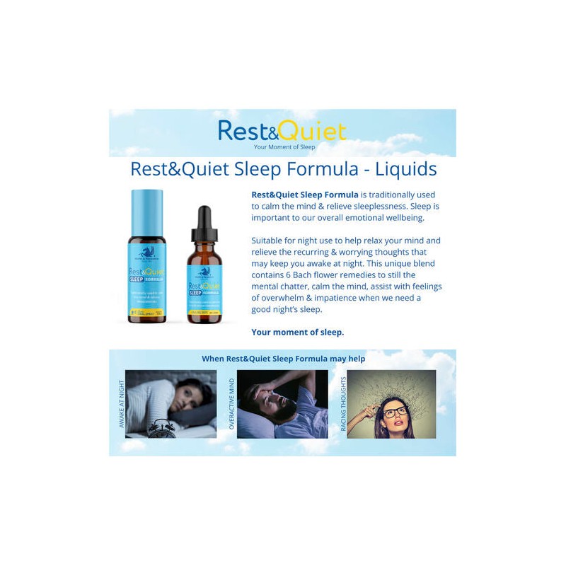 Rest & Quiet Martin & Pleasance RestQ Sleepformula Dropper 15mL