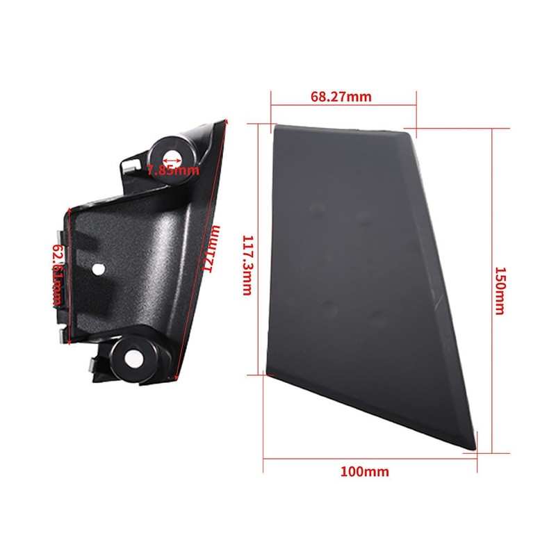 YUCKMZ Interior Door Handle Cover Compatible with Peugeot 107 Toyota