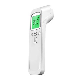 Non-contact electronic thermometer, infrared: 1 second measurement, 32 records, contactless type
