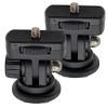 YAAAM Cold Shoe Conversion Adapter, Various (1/4 Male Convex (10