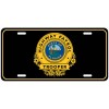 Florida Highway Patrol Aluminum flat novelty car license plate