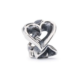 Trollbeads Women's Charm Bead in Case and Lift Set Valentine's Day 2015 925 silver Tagbe 10040