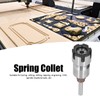 5Pcs set Router Bit Extension Rod Collet Extension Chuck Converter