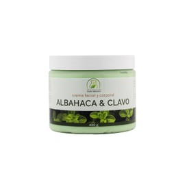 Crema Albahaca & Clavo Corporal Relajante 400 Gr Productos Mart Mexico