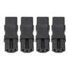 4pcs IEC320 C13 to IEC320 C15 Power Adapter Professional Standard